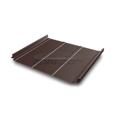 Кликфальц Pro Line Grand Line 0,5 Quarzit PRO Matt RAL 8017 шоколад