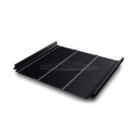 Кликфальц Pro Line Grand Line 0,5 Quarzit lite с пленкой на замках RAL 9005 черный Кликфальц Pro Line Grand Line 0,5 Quarzit lite с пленкой на замках RAL 9005 черный