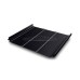 Кликфальц Pro Line Grand Line 0,5 Quarzit lite с пленкой на замках RAL 9005 черный