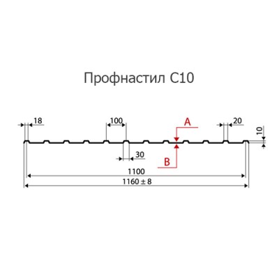 Арочное укрытие для конвейеров из профлиста С10ПГ-1160, 0,6, оцинкованный Арочное укрытие для конвейеров из профлиста С10ПГ-1160, 0,6, оцинкованный