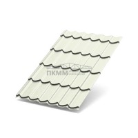 Металлочерепица Макси-0.5, RAL9010 Пластизол