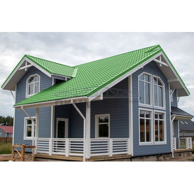 Металлочерепица Макси-0.5, RAL6018 Norman Металлочерепица Макси-0.5, RAL6018 Norman