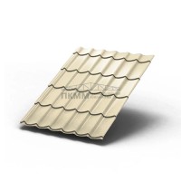 Металлочерепица Монтеррей-0.5 RAL1015 Полиэстер