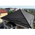 Металлочерепица Монтеррей-0.5 RAL9005 PURMAN