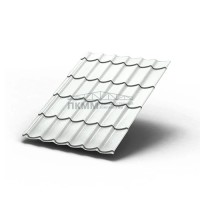 Металлочерепица Монтеррей-0.5 RAL9003 Norman
