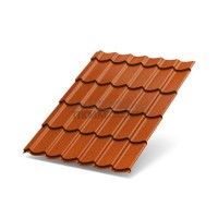 Металлочерепица Супермонтеррей-0.5 Copper/Copper AGNETA Металлочерепица Супермонтеррей-0.5 Copper/Copper AGNETA