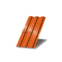 Профнастил НС35-0,55-600 мм окрашенный Профнастил НС35-0,55-600 мм окрашенный