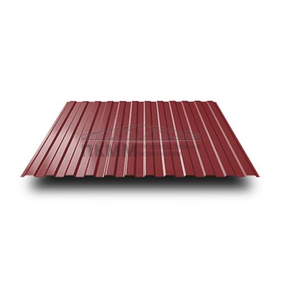 Профнастил МП10-1100-0.5 RAL3011 PURMAN