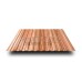 Профнастил МП10-0.5-1100 ECOSTEEL-T Кедр Профнастил МП10-0.5-1100 ECOSTEEL-T Кедр