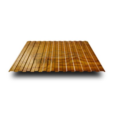 Профнастил МП10-1100-0.5 ЗолотойДуб ECOSTEEL_T