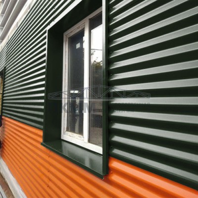 Профнастил МП18-0.5-1100 Viking E RAL6007 Профнастил МП18-0.5-1100 Viking E RAL6007