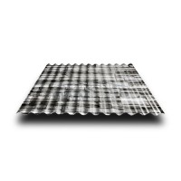Профнастил МП18-1100-0.5, ECOSTEEL Белый Плитняк