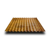 Профнастил МП18-1100-0.5, ECOSTEEL_T ЗолотойДуб