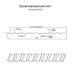 Профнастил МП20-0,4-1100 RAL6005 Полиэстер