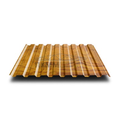 Профнастил МП20-0.5-1100 ECOSTEEL-ТД ЗолотойДуб Профнастил МП20-0.5-1100 ECOSTEEL-ТД ЗолотойДуб