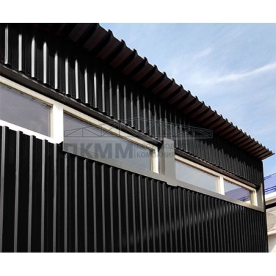 Профнастил МП35-0.5-1035 PURMAN RAL9005