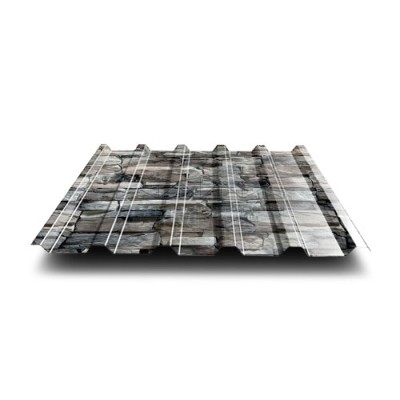 Профнастил МП35-0.5-1035 Белый Камень ECOSTEEL