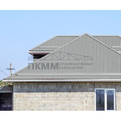 Профнастил МП35-0.5-1035 RAL9006 Colorcoat Prisma Профнастил МП35-0.5-1035 RAL9006 Colorcoat Prisma