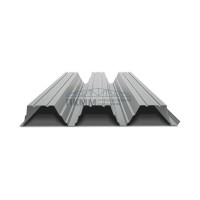 Профнастил Н126-0.8-978 RAL9006 Полиэстер