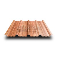 Профнастил НС38-0.5-1000 ECOSTEEL_T Кедр