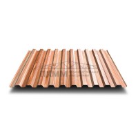 Профнастил C21-0.5-1000 ECOSTEEL-T Кедр Профнастил C21-0.5-1000 ECOSTEEL-T Кедр