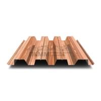 Профнастил Н60-0.5-845 Кедр ECOSTEEL_T