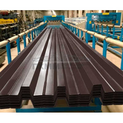Профнастил Н57-0.5-750 Colorcoat Prisma RAL8017 Профнастил Н57-0.5-750 Colorcoat Prisma RAL8017