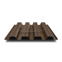 Профнастил Н60-0.5-845 ECOSTEEL Мореный дуб