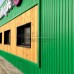 Профнастил C21-0.5-1000 Полиэстер RAL6018