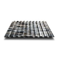 Профнастил C21-0.5-1000 ECOSTEEL-MA Беленый дуб Профнастил C21-0.5-1000 ECOSTEEL-MA Беленый дуб