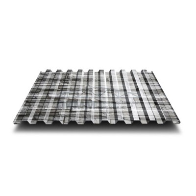 Профнастил C21-0.5-1000 ECOSTEEL Белый плитняк