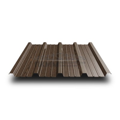Профнастил НС38-0.5-1000 ECOSTEEL_MA МореныйДуб Профнастил НС38-0.5-1000 ECOSTEEL_MA МореныйДуб