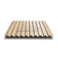 Профнастил C21-0.5-1000 ECOSTEEL-T Сосна
