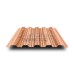 Профнастил НС35-0.5, Ширина-1100, ECOSTEEL_T Кедр Профнастил НС35-0.5, Ширина-1100, ECOSTEEL_T Кедр