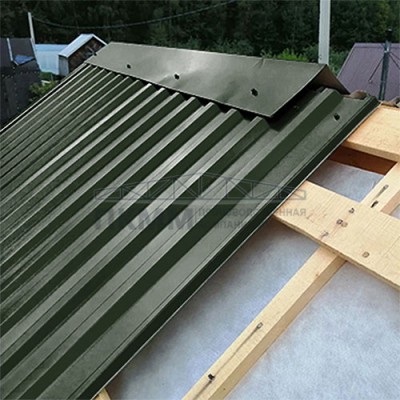 Профнастил С44-0.5-1000 RAL6007 Viking-E