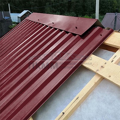 Профнастил С44-0.5-1000 RAL3005 PURMAN