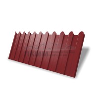 Профнастил фигурный C8-1160-0,45 Полиэстер с пленкой RAL3011 Профнастил фигурный C8-1160-0,45 Полиэстер с пленкой RAL3011