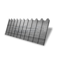 Профнастил фигурный C8-1160-0,45 Print Premium Silver Wood Профнастил фигурный C8-1160-0,45 Print Premium Silver Wood