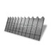 Профнастил фигурный C8-1160-0,45 Print Premium Silver Wood