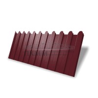 Профнастил фигурный C8-1160-0,4 Полиэстер в пленке RAL3005 Профнастил фигурный C8-1160-0,4 Полиэстер в пленке RAL3005