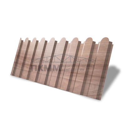 Профнастил фигурный С20А-1110-0,45 Print Elite White Wood
