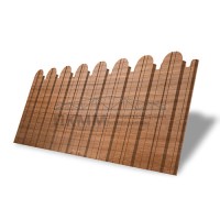 Профнастил фигурный С10В-1150-0,45 Print Elite Honey Wood Профнастил фигурный С10В-1150-0,45 Print Elite Honey Wood