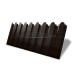 Профнастил фигурный С20А-1110-0,45 Print Elite Coffee Wood