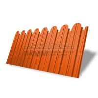 Профнастил фигурный С10В-1150-0,45 ПЭ, с пленкой RAL 2004 Профнастил фигурный С10В-1150-0,45 ПЭ, с пленкой RAL 2004