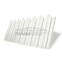 Профнастил фигурный С10В-1150-0,45 ПЭ, с пленкой RAL 9003 Профнастил фигурный С10В-1150-0,45 ПЭ, с пленкой RAL 9003