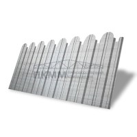 Профнастил фигурный С10А-1150-0,45 Print Elite Snow Wood
