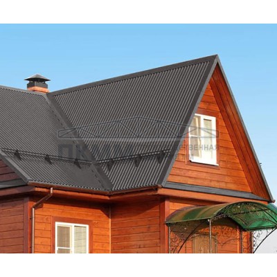 Профнастил C21-0.5-1000 RAL8019 Viking E Профнастил C21-0.5-1000 RAL8019 Viking E