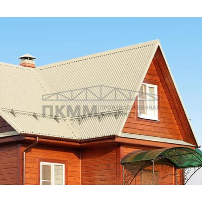 Профнастил C21-0.5-1000 RAL1015 Пластизол