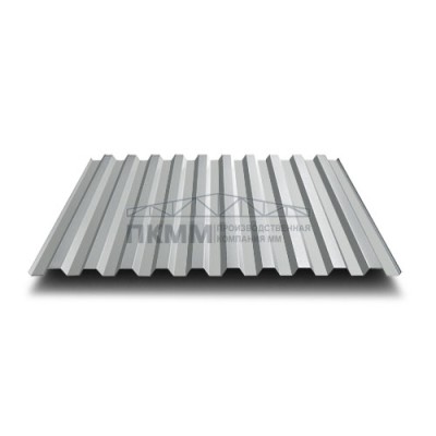 Профнастил C21-0.5-1000 RAL9006 Полиэстер