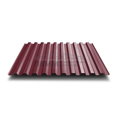 Профнастил C21-0.5-1000 RAL3005 Viking E